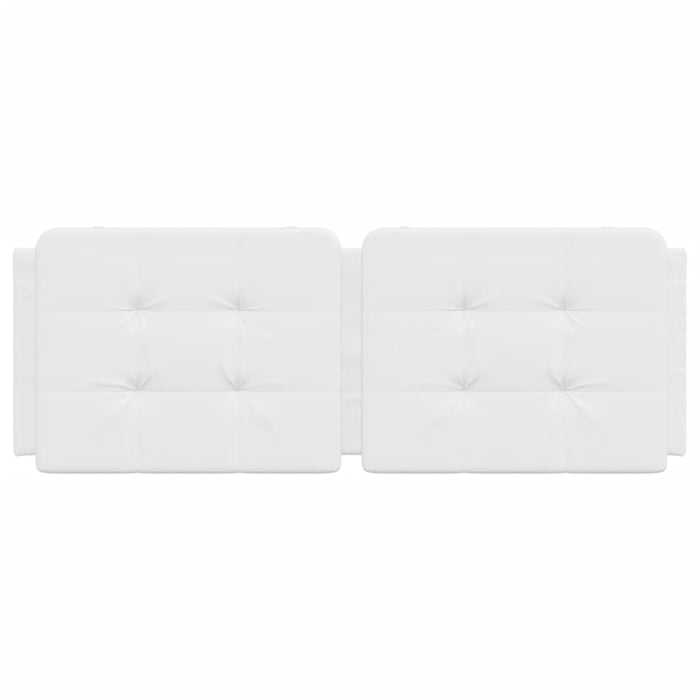 Pernă pentru tăblie pat, Zadar, alb, 140 cm, piele artificială WALTI