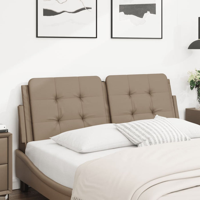 Pernă pentru tăblie de pat, Zadar, cappuccino 140 cm piele artificială - WALTI WALTI