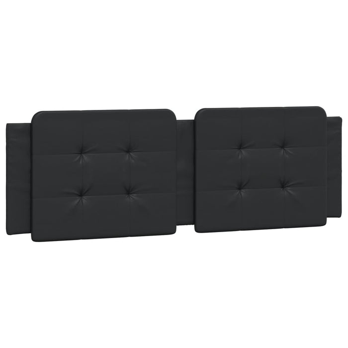 Pernă pentru tăblie pat, Zadar, negru, 160 cm, piele artificială WALTI