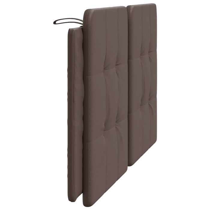 Pernă pentru tăblie pat, Zadar, maro, 160 cm, piele artificială - WALTI WALTI