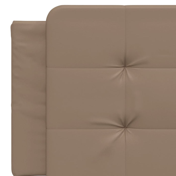 Pernă pentru tăblie pat, Zadar, cappuccino, 160 cm, piele artificială WALTI