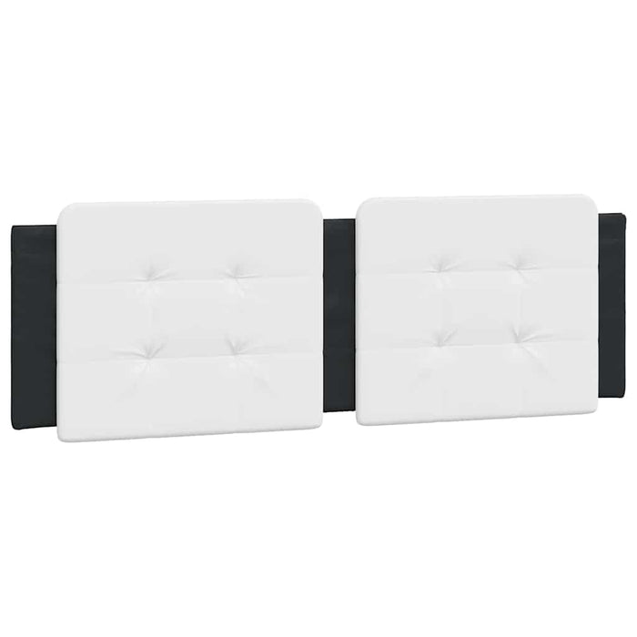 Pernă pentru tăblie pat, Zadar, alb și negru, 160cm, piele artificială WALTI