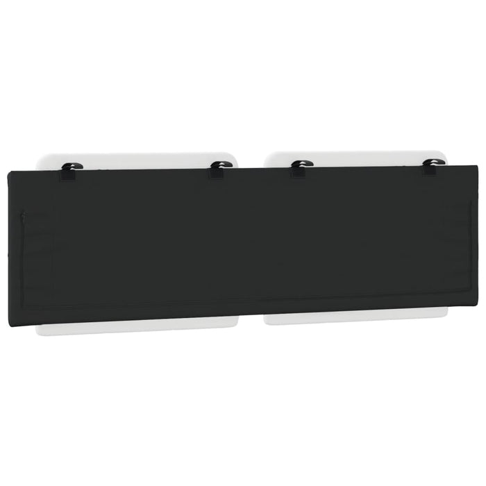 Pernă pentru tăblie pat, Zadar, alb și negru, 160cm, piele artificială WALTI