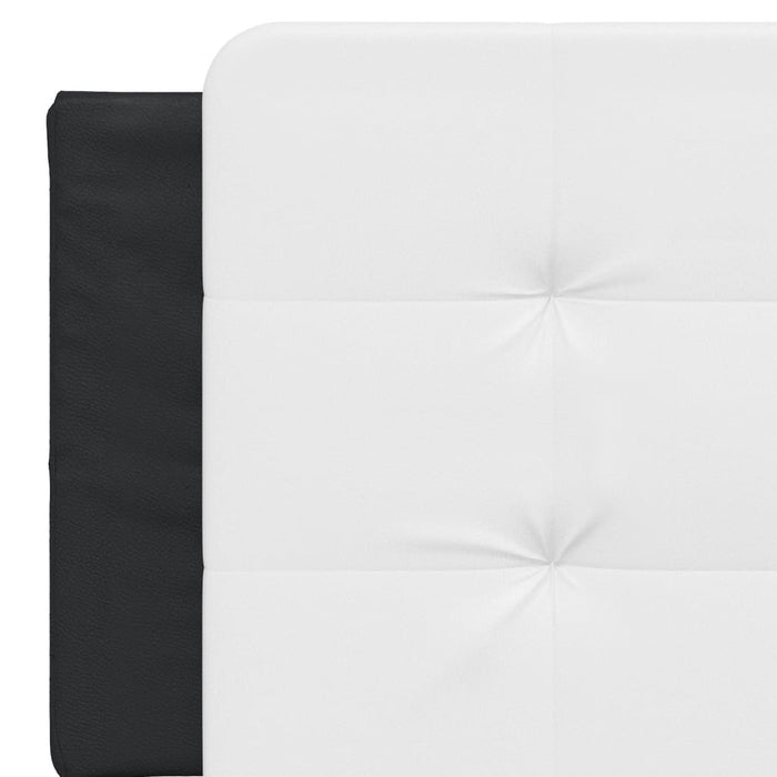 Pernă pentru tăblie pat, Zadar, alb și negru, 160cm, piele artificială WALTI