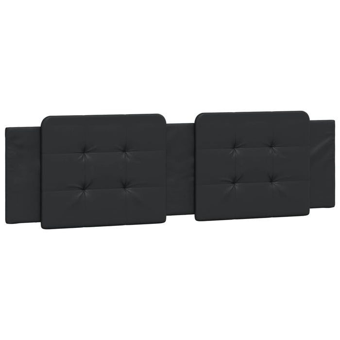 Pernă pentru tăblie pat, Zadar, negru, 180 cm, piele artificială WALTI