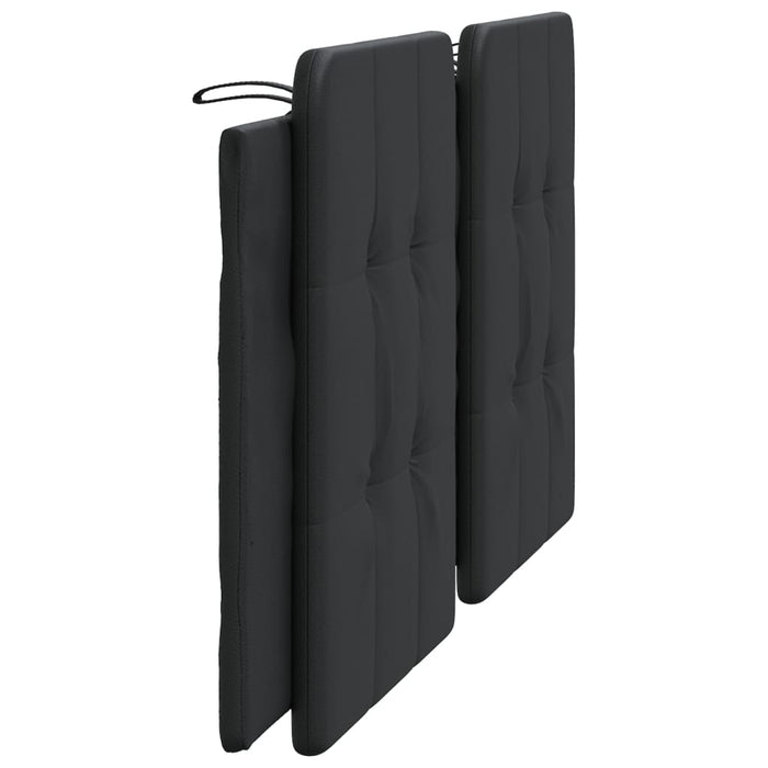 Pernă pentru tăblie pat, Zadar, negru, 180 cm, piele artificială WALTI
