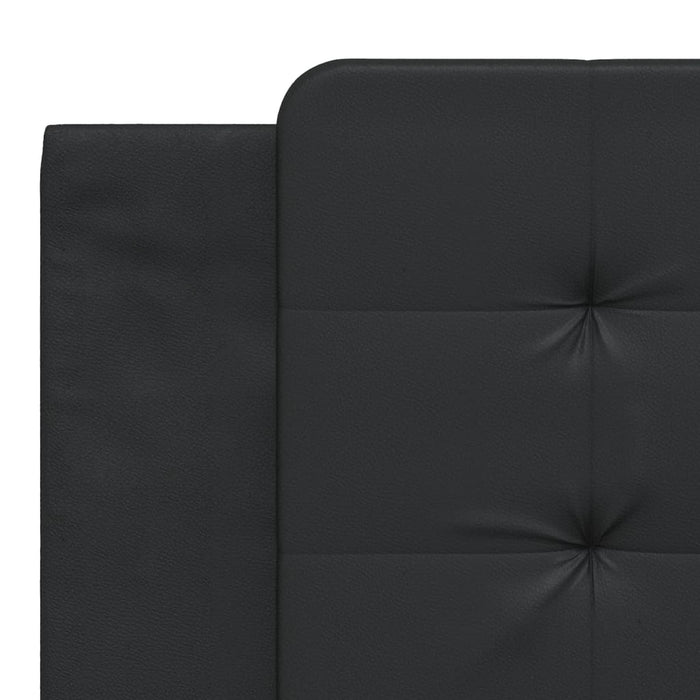 Pernă pentru tăblie pat, Zadar, negru, 180 cm, piele artificială WALTI
