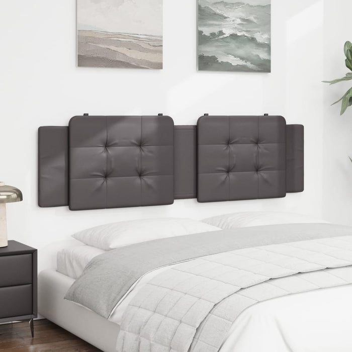 Pernă pentru tăblie pat, Zadar, gri, 180 cm, piele artificială - WALTI WALTI
