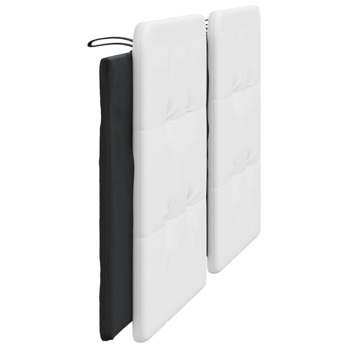 Pernă pentru tăblie pat, Zadar, alb și negru, 180cm, piele artificială WALTI