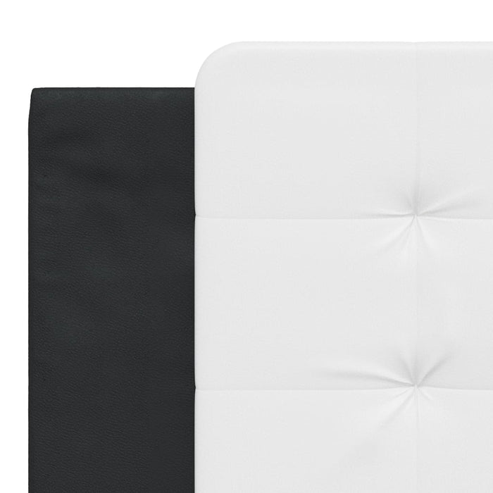Pernă pentru tăblie pat, Zadar, alb și negru, 180cm, piele artificială WALTI