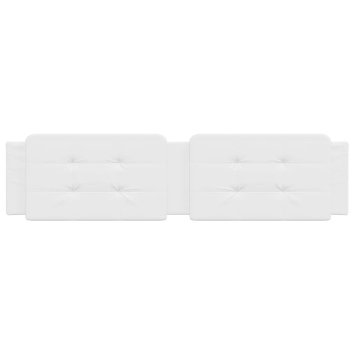 Pernă pentru tăblie pat, Zadar, alb, 200 cm, piele artificială WALTI