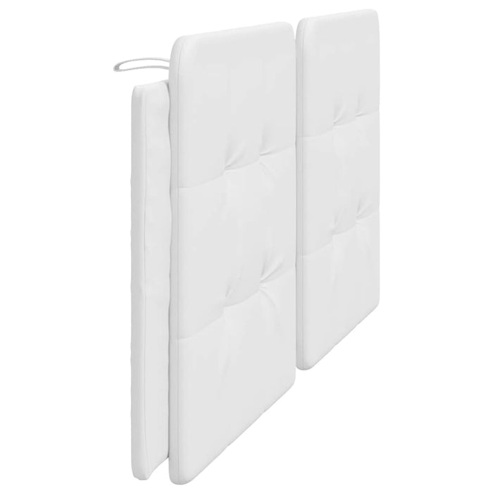 Pernă pentru tăblie pat, Zadar, alb, 200 cm, piele artificială WALTI