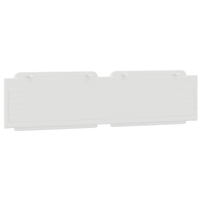 Pernă pentru tăblie pat, Zadar, alb, 200 cm, piele artificială WALTI