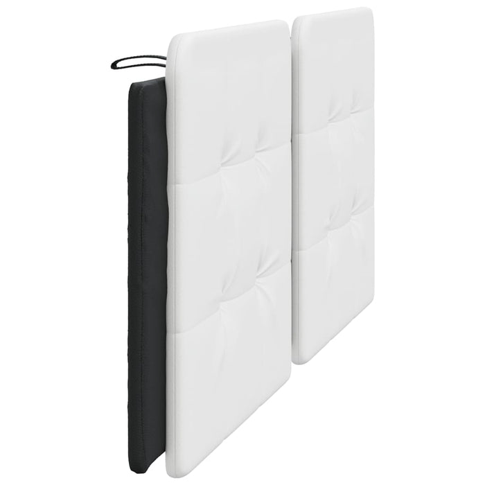 Pernă pentru tăblie pat, Zadar, alb și negru, 200cm, piele artificială WALTI