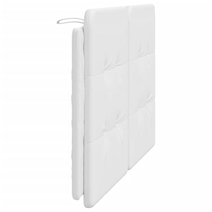 Pernă pentru tăblie pat, Zadar, alb, 137 cm, piele artificială WALTI