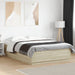 Cadru de pat cu LED stejar sonoma 140x200 cm lemn prelucrat - WALTI WALTI