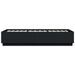 Cadru de pat cu lumini LED, negru, 100x200 cm, lemn prelucrat - WALTI WALTI