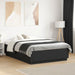 Cadru de pat cu lumini LED, negru, 120x190 cm, lemn prelucrat - WALTI WALTI