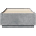 Cadru de pat cu LED, gri beton, 90x190 cm, lemn prelucrat - WALTI WALTI