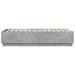 Cadru de pat cu LED, gri beton, 90x190 cm, lemn prelucrat - WALTI WALTI