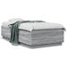 Cadru de pat cu LED, gri sonoma, 90x190 cm, lemn prelucrat - WALTI WALTI