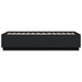 Cadru de pat cu LED, negru, 75x190 cm, lemn prelucrat - WALTI WALTI