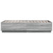Cadru de pat cu LED gri sonoma 75x190 cm lemn prelucrat - WALTI WALTI