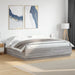 Cadru de pat, gri sonoma, 180x200 cm, lemn prelucrat - WALTI WALTI
