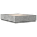 Cadru de pat, gri beton, 120x200 cm, lemn prelucrat - WALTI WALTI