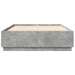 Cadru de pat, gri beton, 120x200 cm, lemn prelucrat - WALTI WALTI