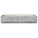 Cadru de pat, gri beton, 120x200 cm, lemn prelucrat - WALTI WALTI