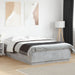 Cadru de pat, gri beton, 120x200 cm, lemn prelucrat - WALTI WALTI