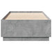Cadru de pat, gri beton, 100x200 cm, lemn prelucrat - WALTI WALTI