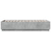 Cadru de pat, gri beton, 100x200 cm, lemn prelucrat - WALTI WALTI