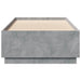 Cadru de pat, gri beton, 90x200 cm, lemn prelucrat - WALTI WALTI