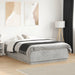 Cadru de pat, gri beton, 120x190 cm, lemn prelucrat - WALTI WALTI