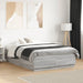 Cadru de pat, gri sonoma, 120x190 cm, lemn prelucrat - WALTI WALTI