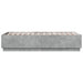 Cadru de pat, gri beton, 75x190 cm, lemn prelucrat - WALTI WALTI