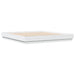 Cadru de pat cu lumini LED, alb, 200x200 cm - WALTI WALTI