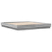 Cadru de pat cu lumini LED, gri sonoma, 200x200 cm - WALTI WALTI