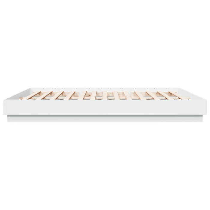 Cadru de pat cu lumini LED, alb, 180x200 cm - WALTI WALTI