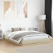 Cadru de pat cu lumini LED, stejar sonoma, 160x200 cm - WALTI WALTI