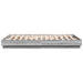 Cadru de pat cu lumini LED, gri sonoma, 140x200 cm - WALTI WALTI