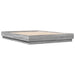 Cadru de pat cu lumini LED, gri sonoma, 120x200 cm - WALTI WALTI