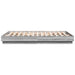 Cadru de pat cu lumini LED, gri sonoma, 120x200 cm - WALTI WALTI