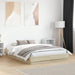Cadru de pat cu lumini LED, stejar sonoma, 120x190 cm - WALTI WALTI