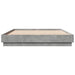 Cadru de pat, gri beton, 150x200 cm, lemn prelucrat - WALTI WALTI