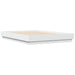 Cadru de pat, alb ,135x190 cm, lemn prelucrat - WALTI WALTI