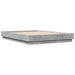 Cadru de pat, gri beton, 120x190 cm, lemn prelucrat - WALTI WALTI