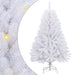 Brad de Crăciun artificial cu 150 LED Alb 150 cm PVC și Metal - WALTI WALTI